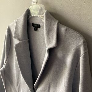 NWOT J Crew Size Large Women’s Grey Sweater Blazer